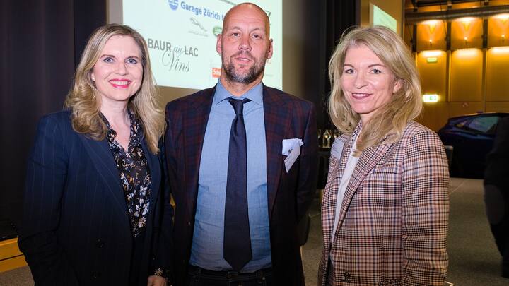 Manuela Beer, CEO PKZ; Vera Wemmie, PKZ; Fabian Hediger, WorldWebForum