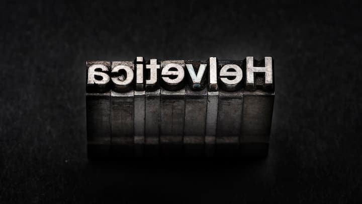 Helvetica ist die Schriftart schlechthin in der Welt der Typographie.