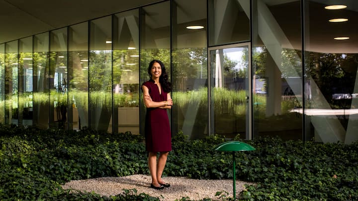 Srishti Gupta Indorsia, neue CEO. Fotos kostas maros, am 20.6.25 fÃ¼r Bilanz Keine Nutzung ohne RÃ¼cksprache mit BILANZ !!!