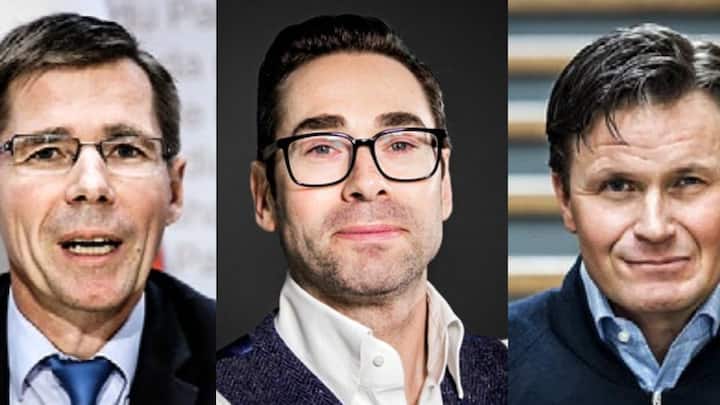 Joël Mesot, Mike Baur, Urs Lehmann (v.l.).