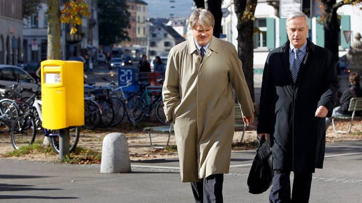 Dominique Morax (l.) und Lorenz Erni