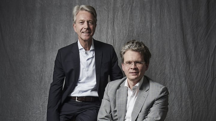 Vontobel-Präsident Herbert Scheidt und Zeno Staub 