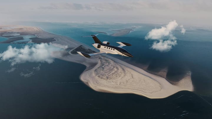 Schnittig: So wie in dieser Visualisierung könnte der Wasserstoffjet von Beyond Aero einmal aussehen.