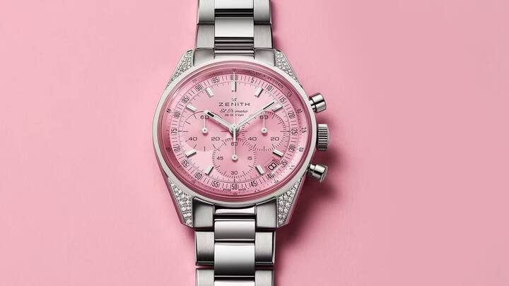 Zenith Chronomaster Original Pink 8818 Franken Second Hand