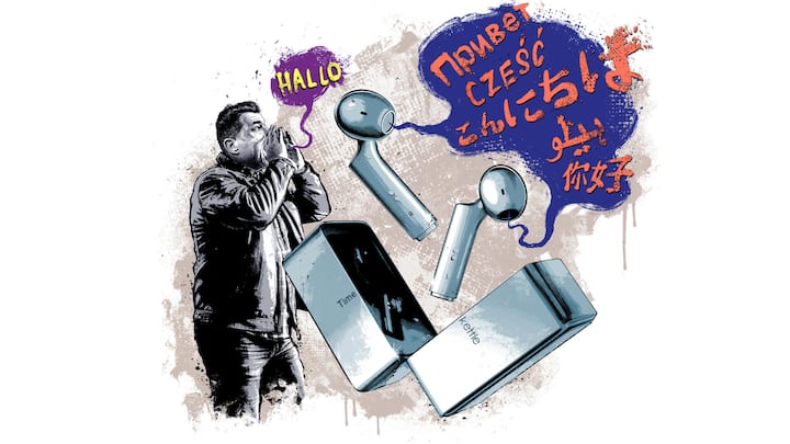 <p>Die Ohrstöpsel von Timekettle versprechen Live-Übersetzungen in 42 Sprachen.</p>