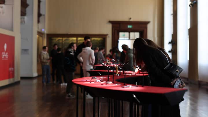 <p>Die Ausstellung am 25. Grand Prix d'Horlogerie de Genève.</p>