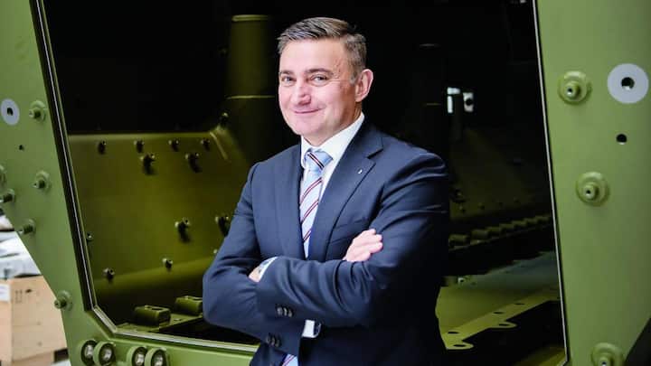 <p>Oliver Dürr (53) führt die Sparte Luftwehr von Rheinmetall seit 2022. Er operiert aus Zürich-Oerlikon.</p>
