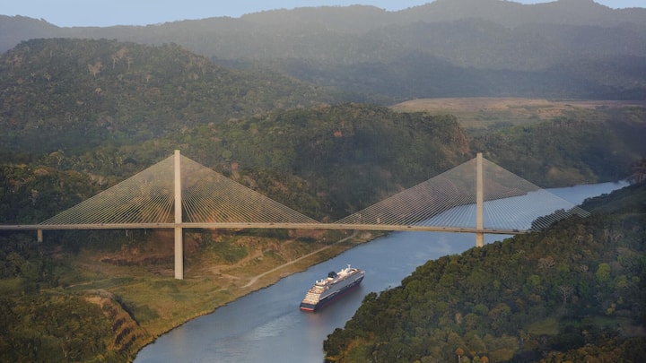Centennial Bridge Spanning the Panama Canal