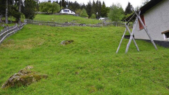 Das Haus ist ab vom Schuss.