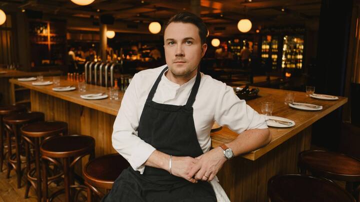... Sternekoch Tomos Parry.