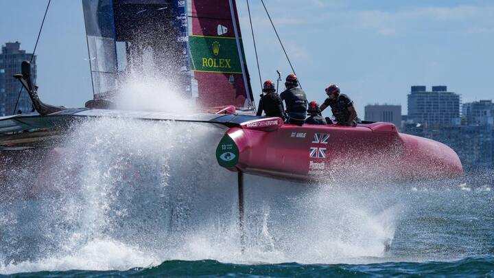 Erstmals Genfersee: Im September fand ein SailGP mit Hauptsponsor Rolex erstmals auf dem Lac Léman statt.