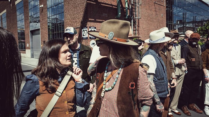 Und das gilt auch für die vielen weiblichen Gäste.