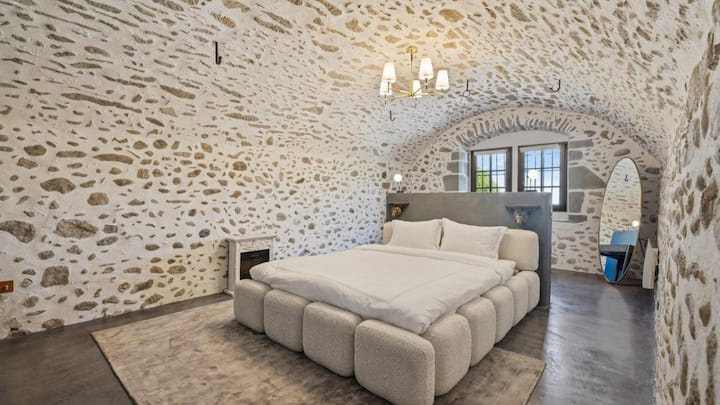 Einige Zimmer sind noch historisch gehalten.