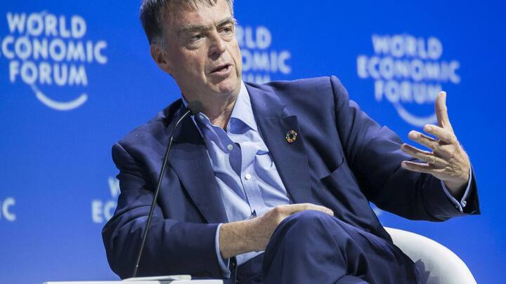 Roche-Vize André Hoffmann (l.) ist ­interimistischer WEF-Co-Chairman.