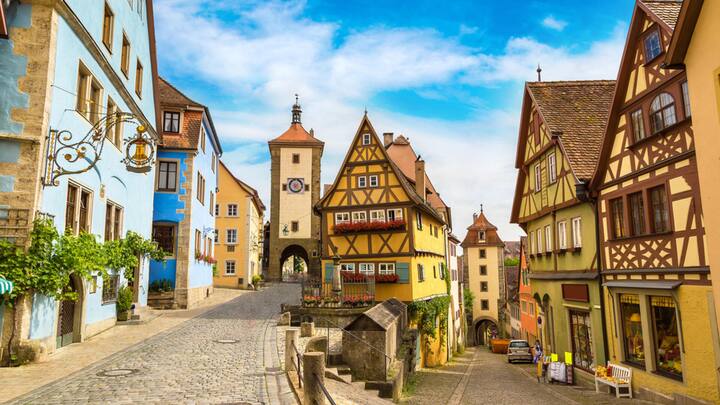 Beliebtes Fotomotiv: Rothenburg ob der Tauber.