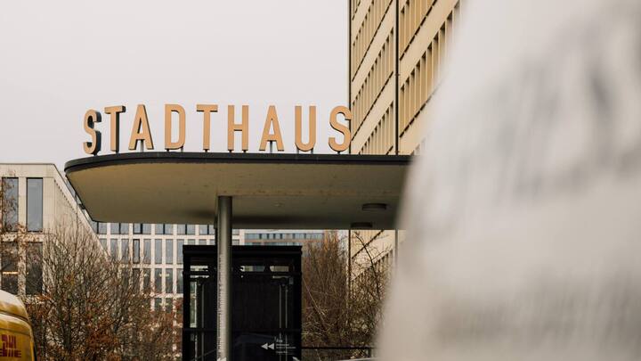 Im Stadthaus war einst die Zentrale von Landis & Gyr.