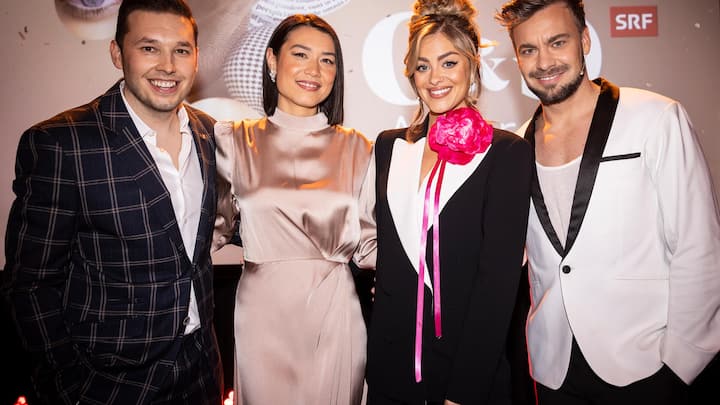 <p>Genug «Gesichter UND Geschichten»: Joel Grolimund, Jennifer Bosshard, Tanya König und Michel Birri (v.l.) sind noch bis Juni mit «G&amp;G» auf Sendung.</p>