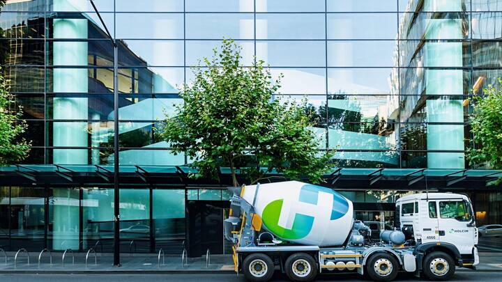 <p>Glas und Zement: Die Holcim-Zentrale befindet sich seit vier Jahren in Zug.</p>