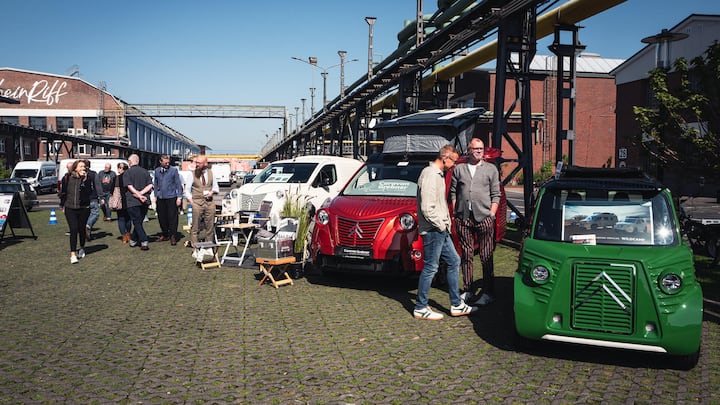 <p>Die schicken Retro-Camper können dank einer Lizenz von Citroën gebaut werden.</p>