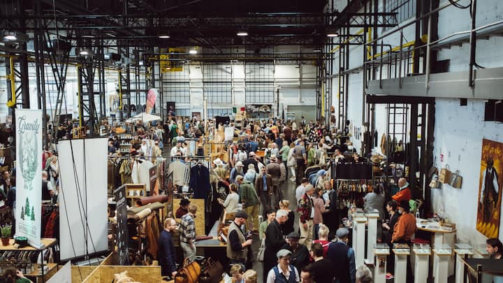 <p>Die Trade Show zieht mehrere Tausend Besucher an.</p>