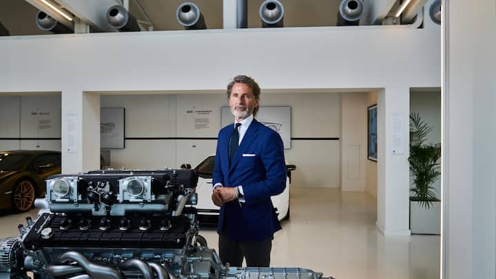 <p>Stephan Winkelmann</p> <p>Stephan Winkelmann CEO Lamborghini</p><p>Sant'agata Bolognese</p><p>Autos Lamborghini Museum</p>