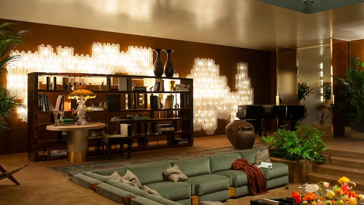 <p>Loro Piana × Dimoremilano: Während der Design Week 2025 stellte Loro Piana von ­Dimoremilano entworfene Möbel und ein neues Tafelporzellan vor.</p>
