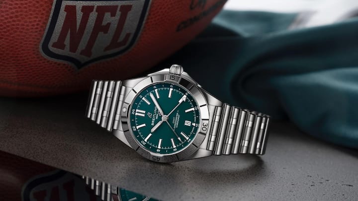 <p>Chronomat der Philadelphia Eagles.</p>
