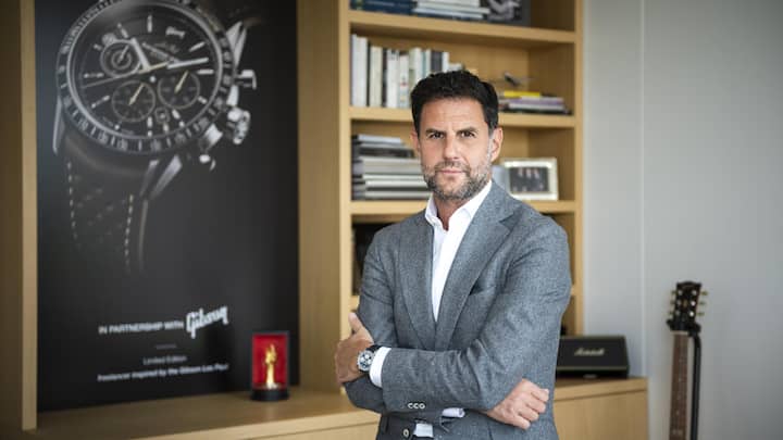 <p>Begegnet den Trump-Zöllen mit einer themenspezifischen Uhr: Elie Bernheim.</p>