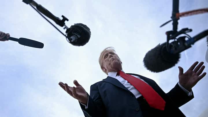 <p>Die grösste Bedrohung von aussen: Sollte Donald Trump seine Zollandrohungen wahr machen, würde das die Schweizer Wirtschaft hart treffen.</p>