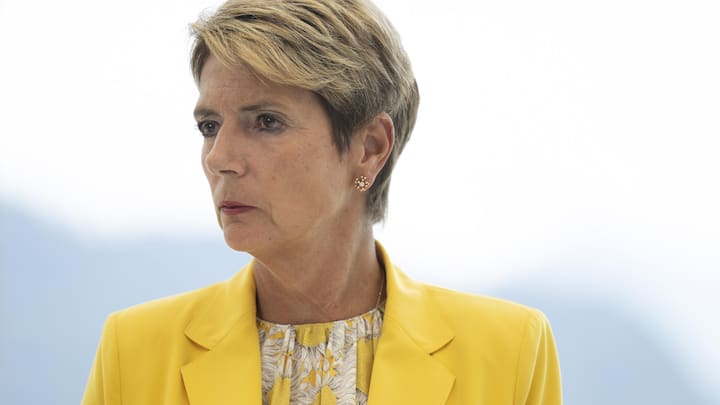 <p>Bundespräsidentin Karin Keller-Sutter</p>