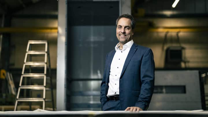 <p>Bernhard Emch, Chef des Familienunternehmens Emch Aufzüge.</p>