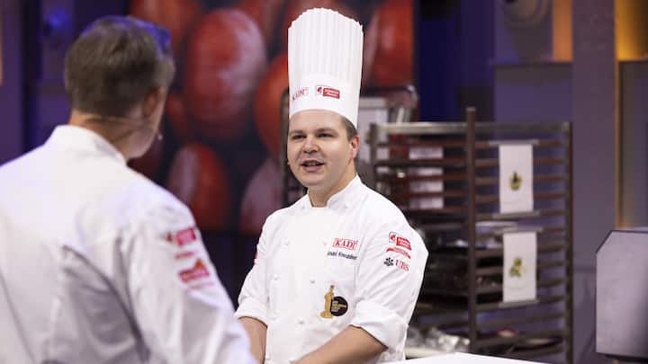 <p>André Kneubühler beim Wettkampf «Der Goldene Koch» im Jahr 2021.</p>