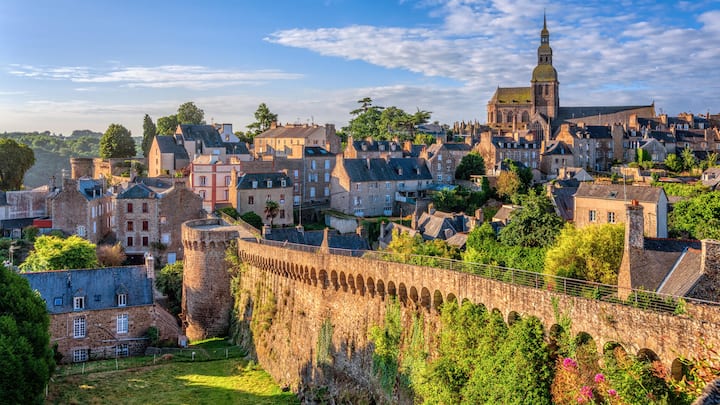 Mittelalterliches Flair in Dinan.