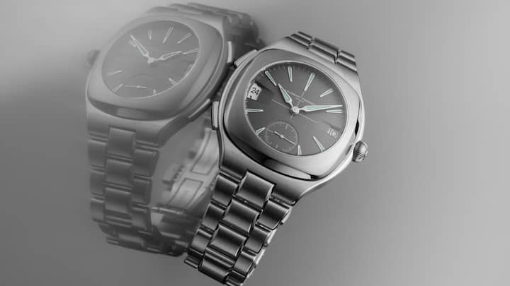 Wer schon eine Nautilus von Patek Philippe hat und trotzdem noch eine Sportuhr mit integriertem Armband will, muss nicht lange suchen: Das Modell Sport Traveller von Laurent Ferrier bietet für rund 61'000 Franken alles, was eine Luxusuhr bieten muss. Und regt mit Garantie das gepflegte Gespräch unter Uhrenliebhabern an. Denn eine Laurent Ferrier sieht man nicht alle Tage.