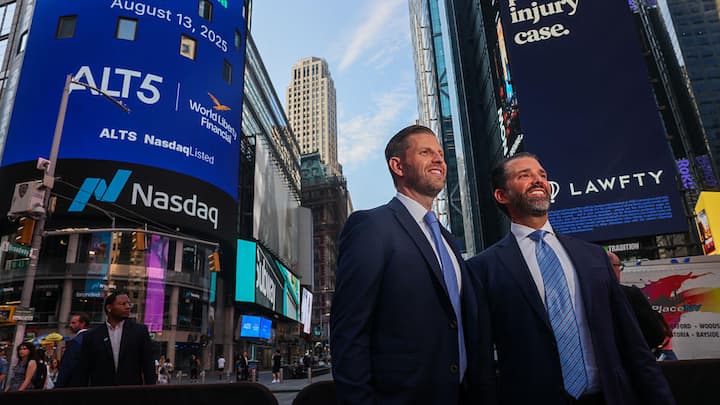 Trump Crypto Company Rings Nasdaq Opening Bell After $1.5B Deal