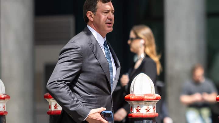 <p>Eric Varvel, Ex-Chef des Assetmanagements der CS, nach seinem Auftritt vor dem Londoner Gericht.</p>