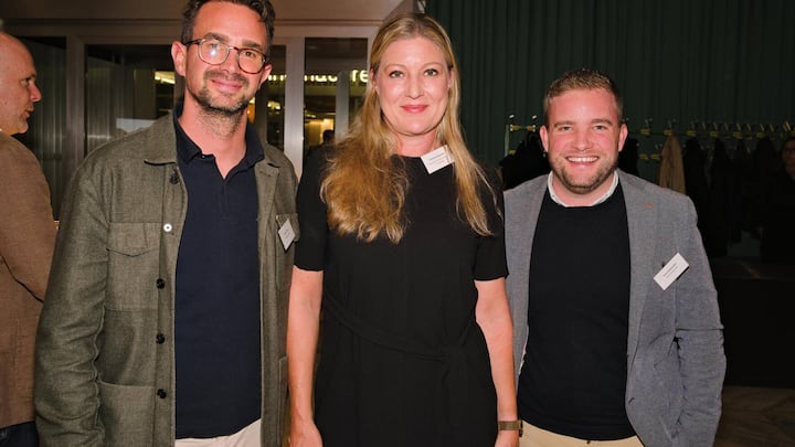 Fabrizio Schena, AON Schweiz AG; Christiane Lesmeister, Lesmeister Communication & Consulting; Pascal Mayerhofer, AON Schweiz AG.