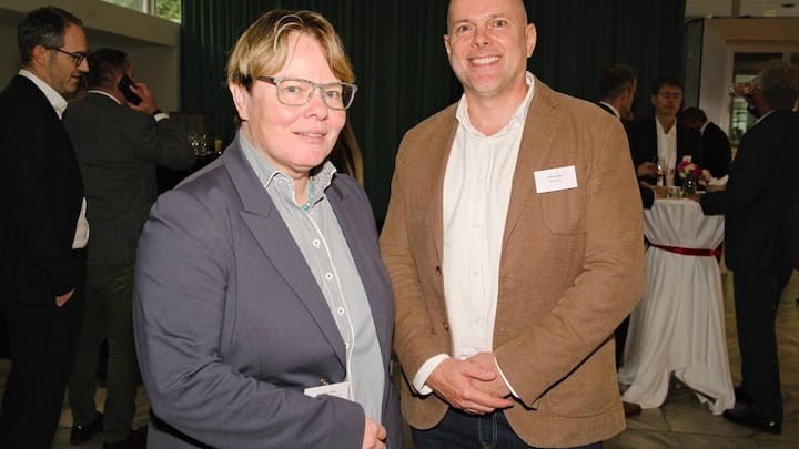 Marianne Wildi, Hypothekarbank Lenzburg; André Gisiger, GloCoach.