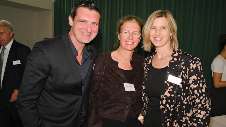 Dirk Ruschmann, Dynamics Group AG; Anne-Barbara Luft, Bilanz; Tanja Hollenstein, Riverside AG.