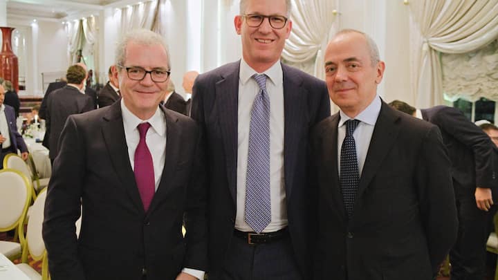 Pablo Isla; Philipp Navratil; Giovanni Caforio.