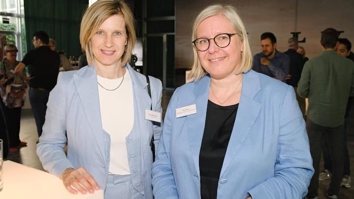 Von links: Tanja Hollenstein, Riverside AG; Pia Krisch, Raiffeisen Schweiz Genossenschaft