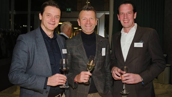 Carsten Jochem, Cornèr Bank AG; Philipp Wetzel, Amag Lab; Christoph Haas, Kamps Switzerland.