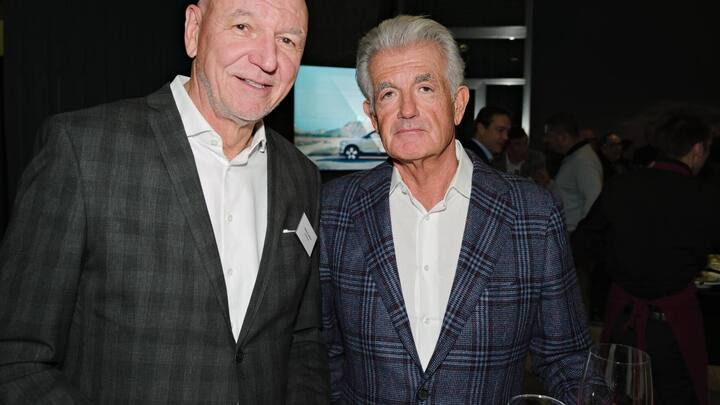 Heinrich Lammer, Cowin AG; Guido Persterer, Efficiency Club Zürich.