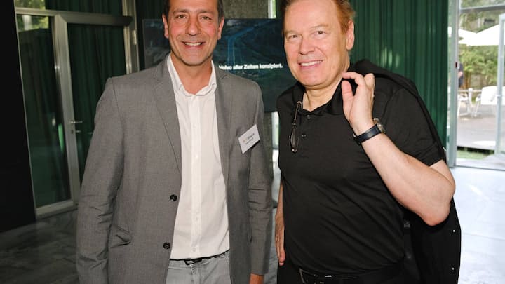 Von links: Daniele Puzzovio, Ringier; Peter Arnold, Flughafenregion Zürich