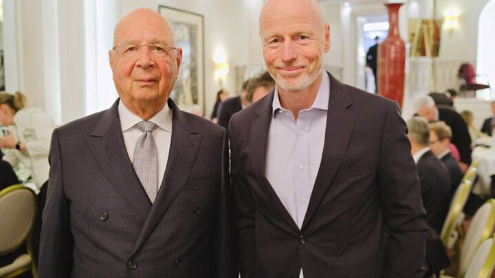 Klaus Schwab; Marc Walder.
