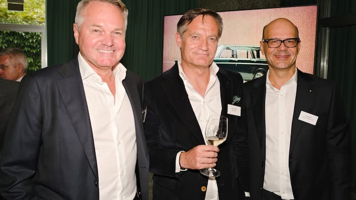 Daniel Spirig, Scalerise AG; Reto Giudicetti, RGSK GmbH; Simon Roth, Banque Pictet & Cie SA.