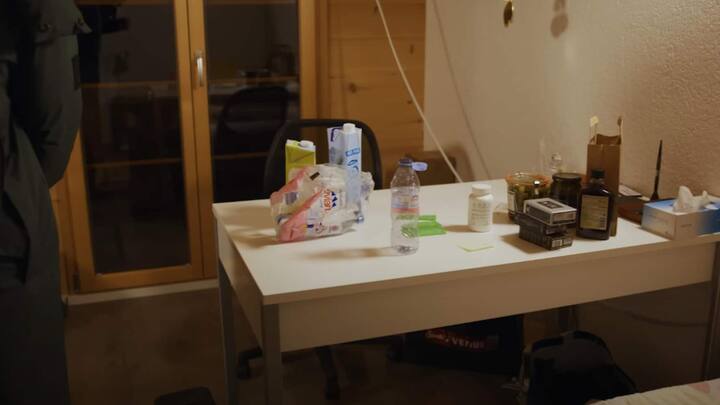 Ein kleiner Einblick in ein Doppelzimmer in Gstaad.