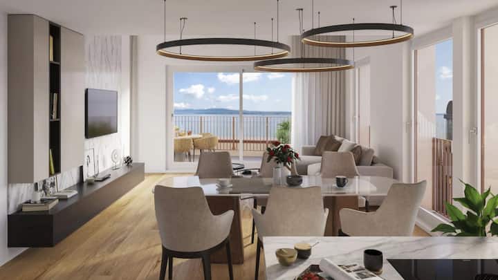 Eine 3,5-Zimmer-Wohnung mit 91 Quadratmetern kostet 850'000 Franken.