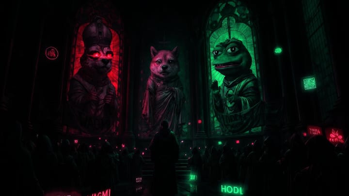 <p>Doge, Shiba Inu und Pepe (v.l.) haben die grösste Anhängerschaft. ­Humor ist das oberste Gebot.</p>