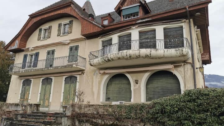 Die Villa L'Empereur in ihrem heutigen Zustand.